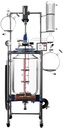 Ai 100L Single or Dual Jacketed Glass Reactor