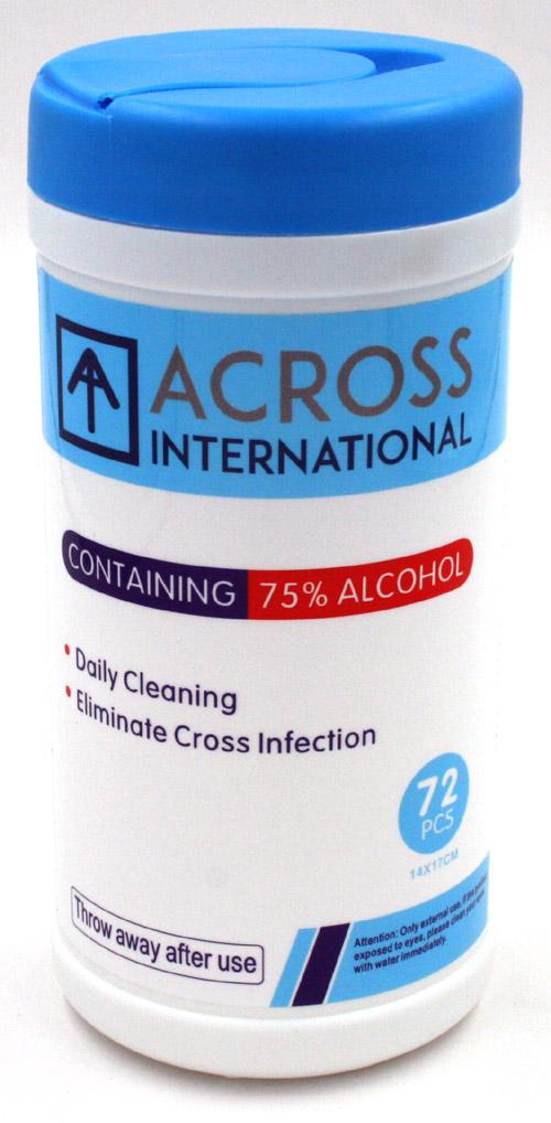 75% Alcohol Wet Wipes 5 packs 72pcs/pack