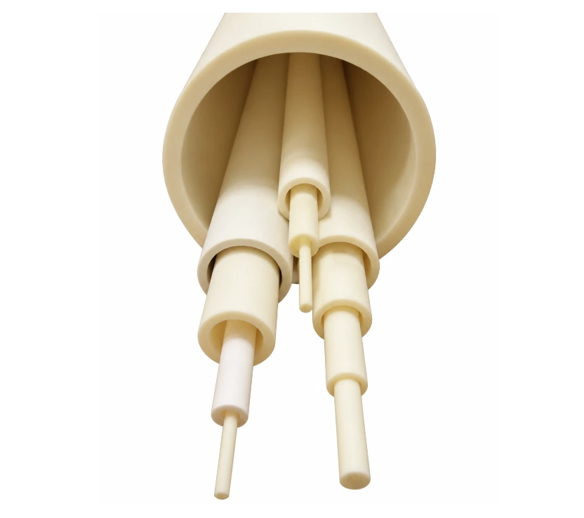 [CT.50x1000] Alumina Ceramic Process Tubes (OD 50mm Length 1000mm open both ends)