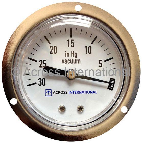 Inch Mercury Vacuum Gauge For VO Series Vacuum Drying Ovens