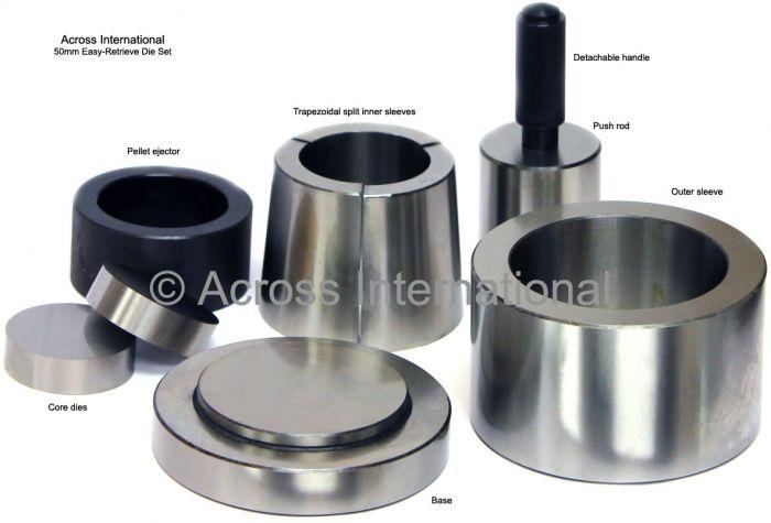 50mm ID Round Easy-Retrieve Dry Pressing Die Set