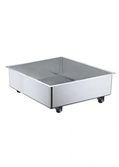 316L SST Mobile Splash Bin For Ai Glass And SST Reactors (Ai 5L glass reactor)