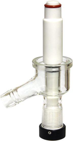1" Drain Port With PTFE On/Off Valve For Ai Glass Reactors (Ai 10L glass reactor)