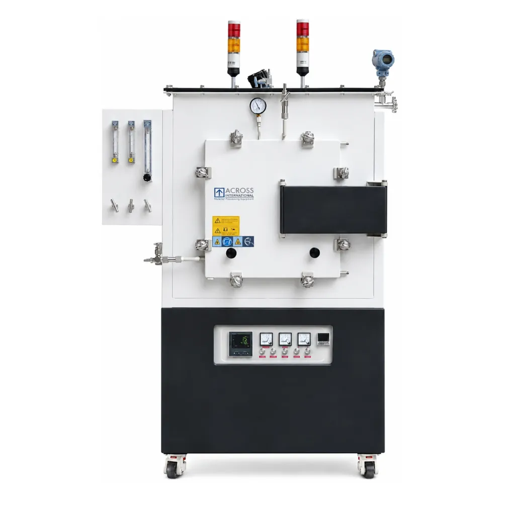 [GCFh1700 12L] 1700°C Max Hydrogen Muffle Furnace w/ Pressure-release Valve (12L (300x200x200 mm))