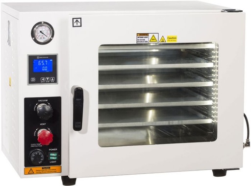 [AT-54] 54L 250°C Vacuum Oven w/ 5 Sided Heating & Gas Inlet