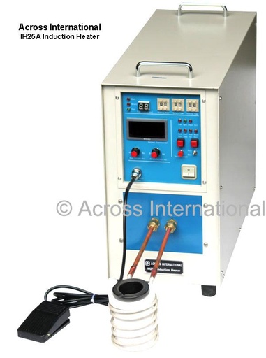 [IH25A] 25KW Mid-Frequency Compact Induction Heater w/ Timers 30-80KHz