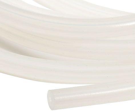 [VH.xF] 3/8" White Premium Food Grade Silicone Vacuum Tubing 1 Meter