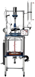 [SKU# R20] Ai 20L Single or Dual Jacketed Glass Reactor Systems