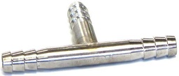 St St 3-Way 3/8&quot; Hose Barb Tee For Secure Vacuum Connection