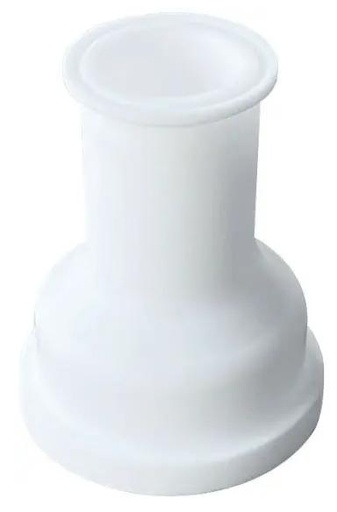 Ai Non-Filtered Glass Reactors PTFE 1.5" Triclamp Drain Adapter