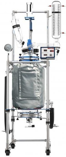 [R50f] Ai 50L Single Or Dual Jacketed Filter Glass Reactor