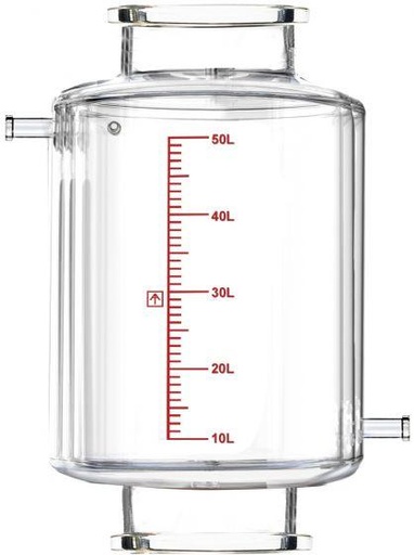 Double-Jacketed 50L Reactor Vessel For Ai R50f Filter Reactors