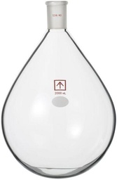Ai 24/40 Heavy Wall 2000mL Oval-Shaped Round Bottom Flask