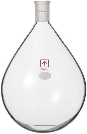 [EF-SE05-2L] Ai 24/40 Heavy Wall 2000mL Oval-Shaped Round Bottom Flask
