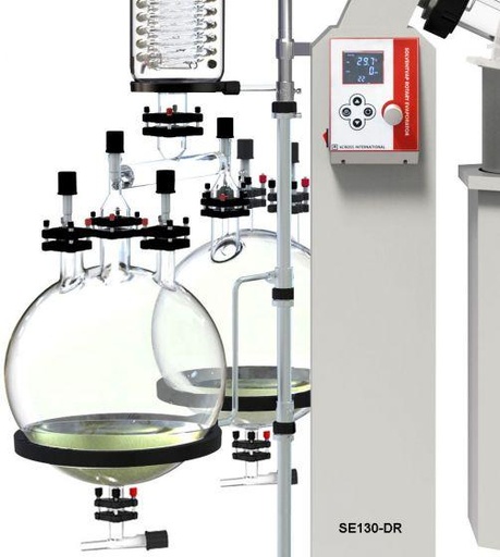 Dual Receiving Flask Kit For Ai SolventVap 50L Rotary Evaporator